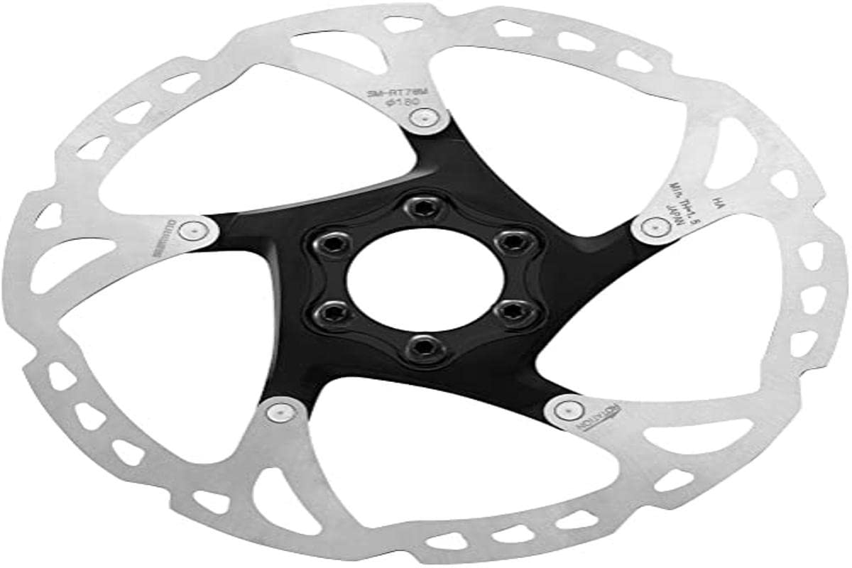SHIMANO SM-RT76 ディスクブレーキローター 160mm（2枚組） Amazon | シマノ SM-RT76 160mm 6本ボルト ナロータイプ